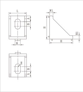鑄鋁角件二維圖 鑄鋁角件二維圖