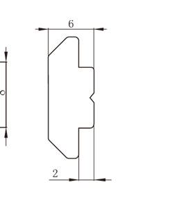 鋁型材滑塊螺母物理參數(shù)2 鋁型材滑塊螺母物理參數(shù)2