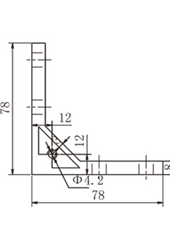 鋁型材強力角碼物理參數1 鋁型材強力角碼物理參數1