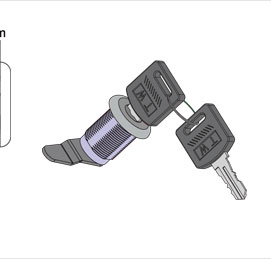 回轉(zhuǎn)鎖3D模型 回轉(zhuǎn)鎖3D模型